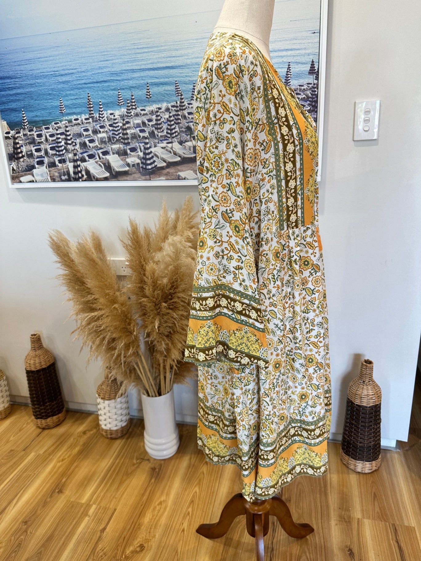 Dreamcatchere - Bohemian Dress - Size 8 - Autumn Tones