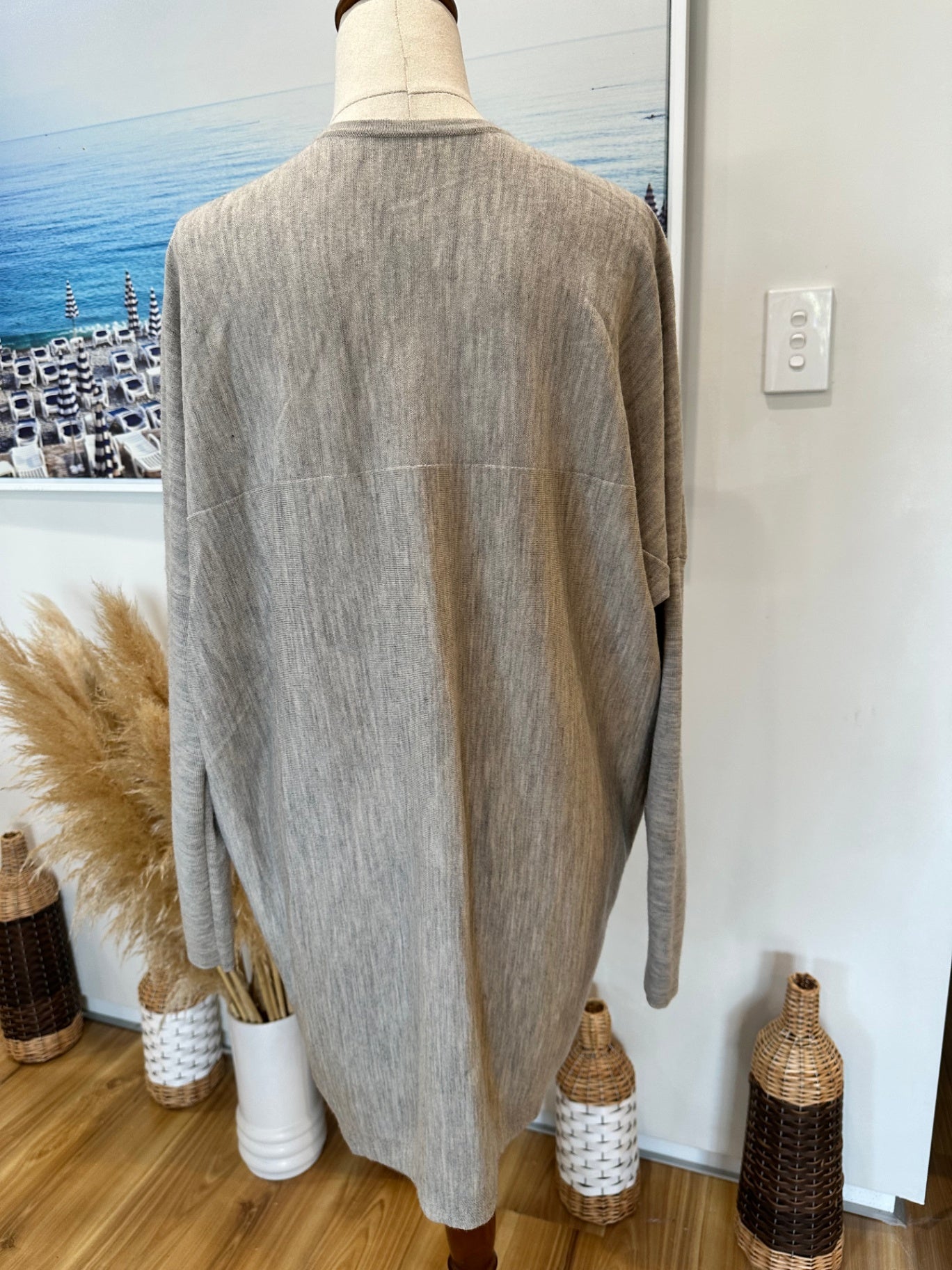 Moochi- Merino Jumper - Medium - Oatmeal