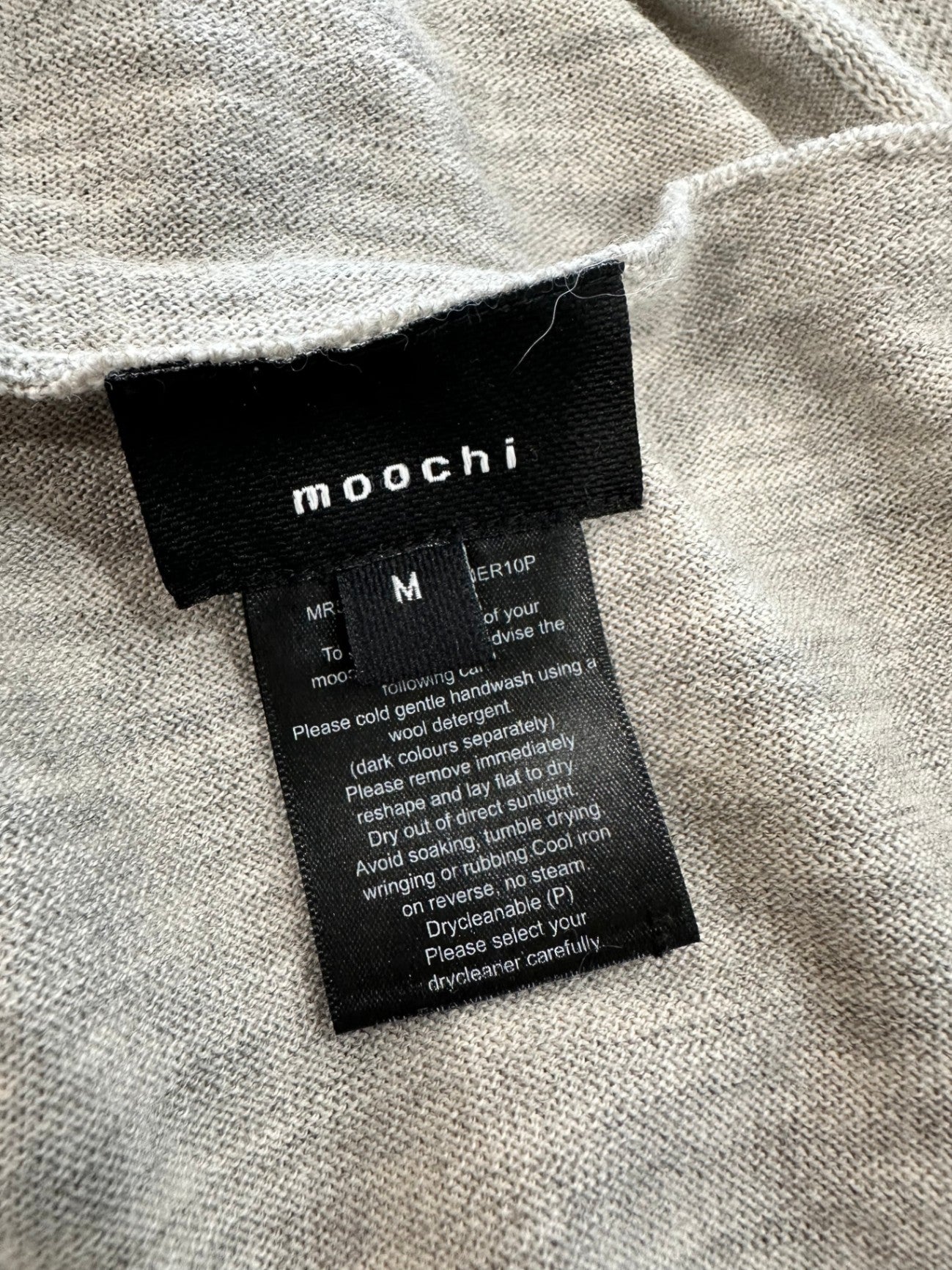 Moochi- Merino Jumper - Medium - Oatmeal