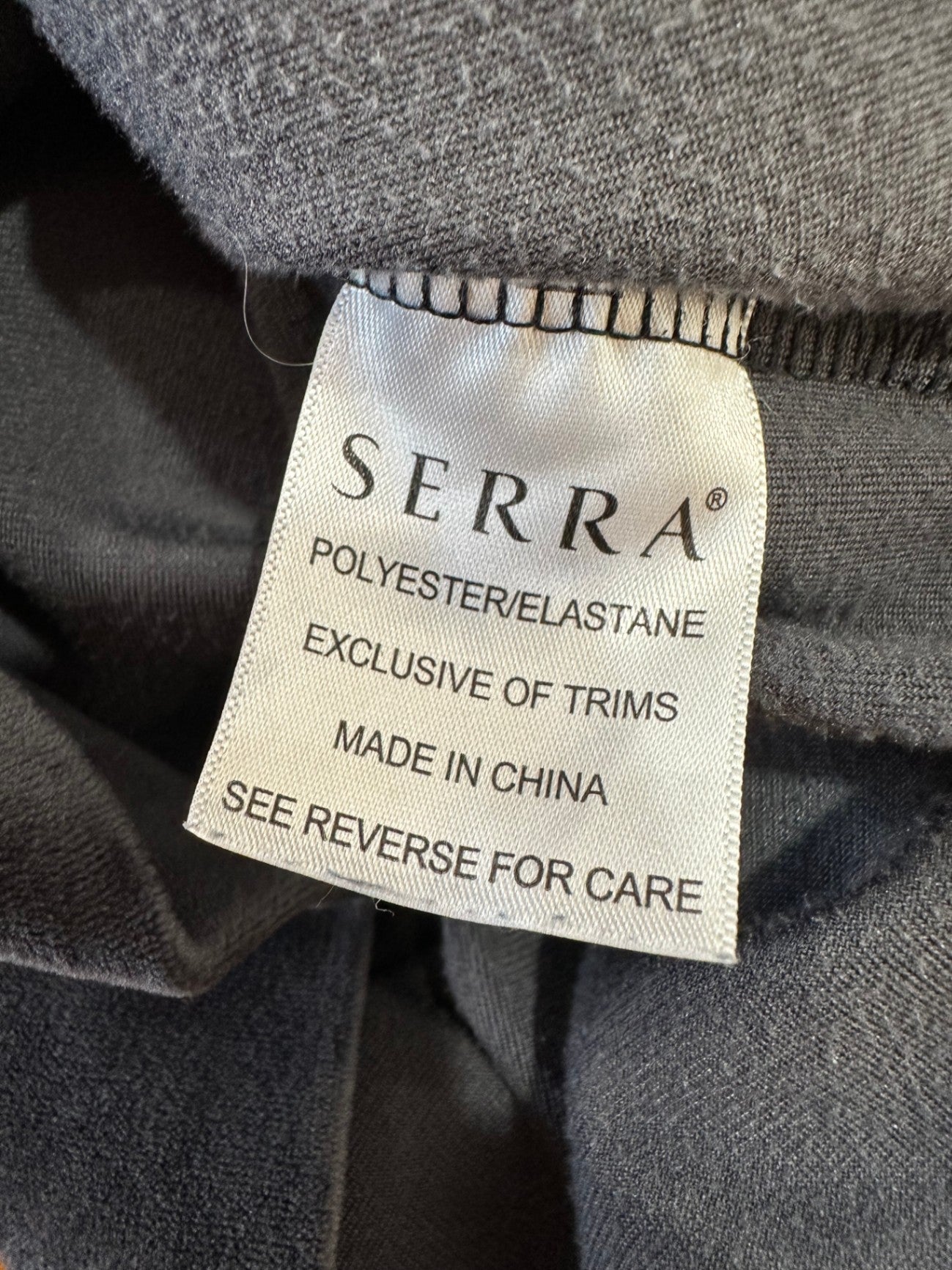 Serra - Y2K era Velvet Hoody - Size 14 - Dark Grey