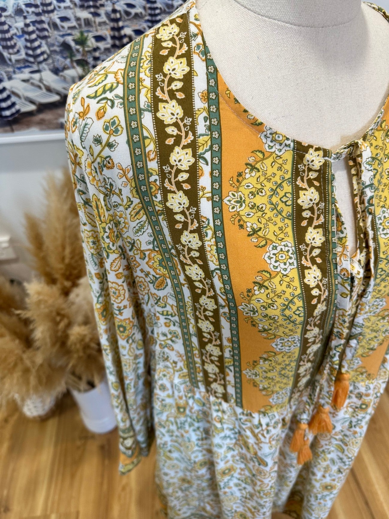 Dreamcatchere - Bohemian Dress - Size 8 - Autumn Tones