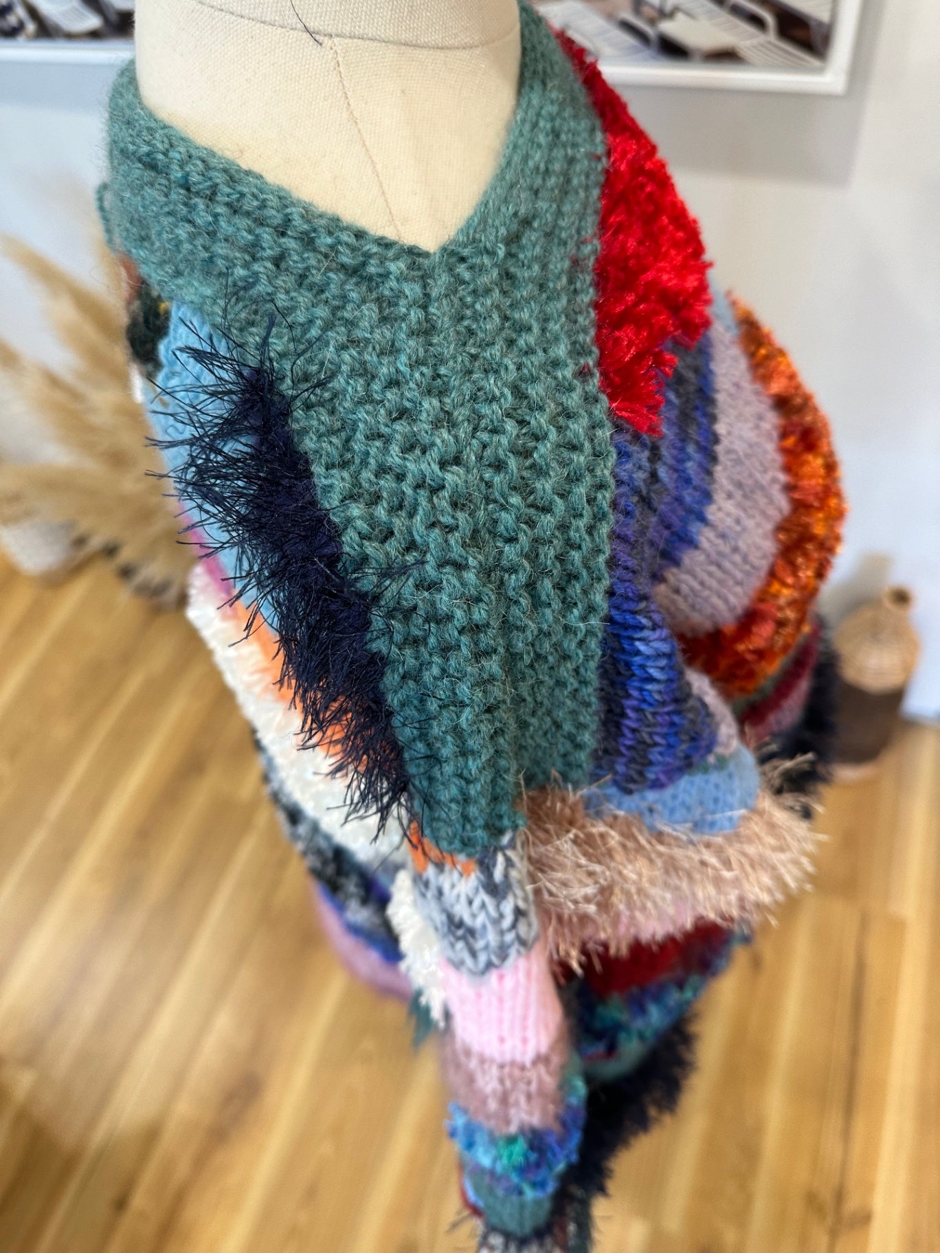 NEW - Made in New Brighton - Hand Knitted Jumper - Small / Medium - One of a Kind