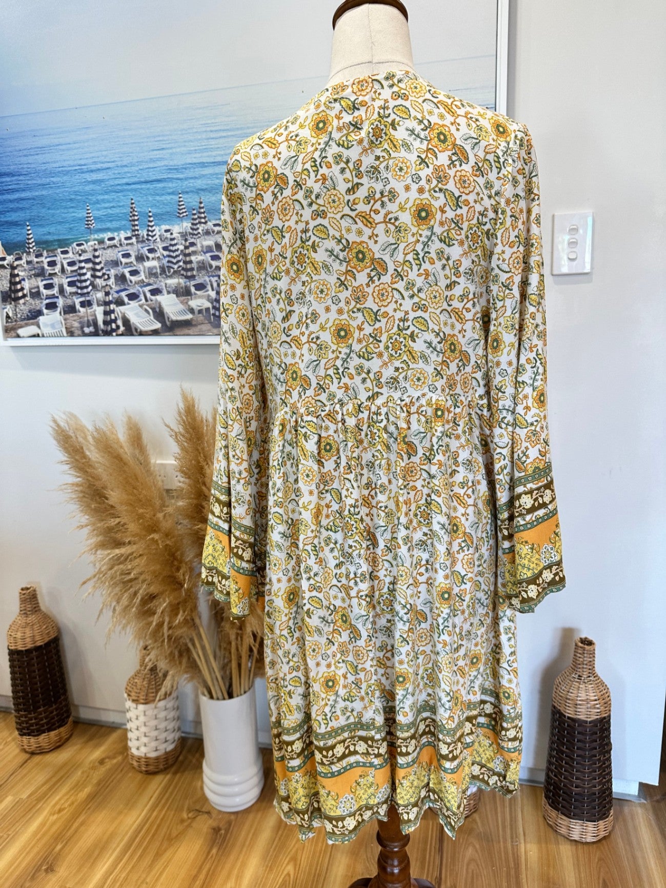 Dreamcatchere - Bohemian Dress - Size 8 - Autumn Tones