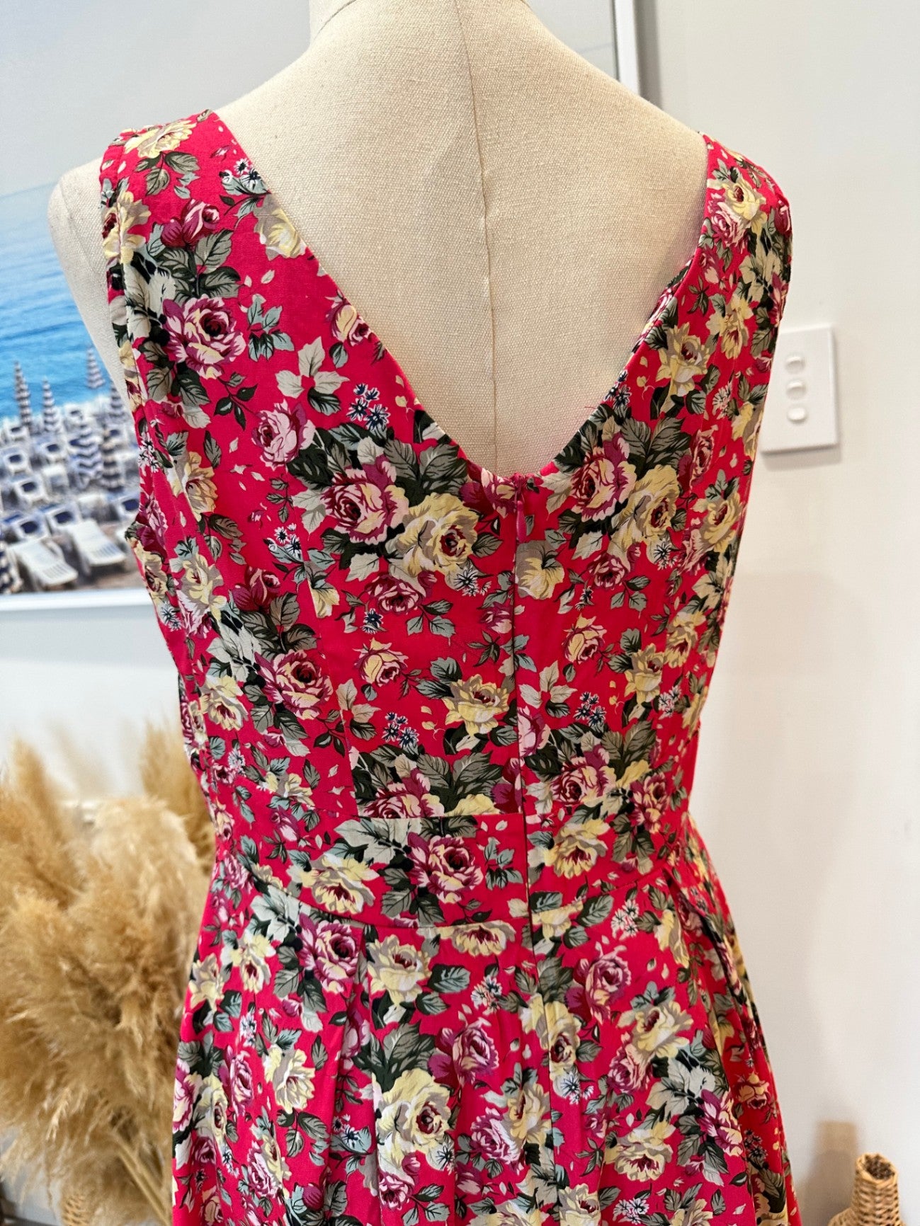 Annah Stretton - Rose Dress - Size 12 - Pink