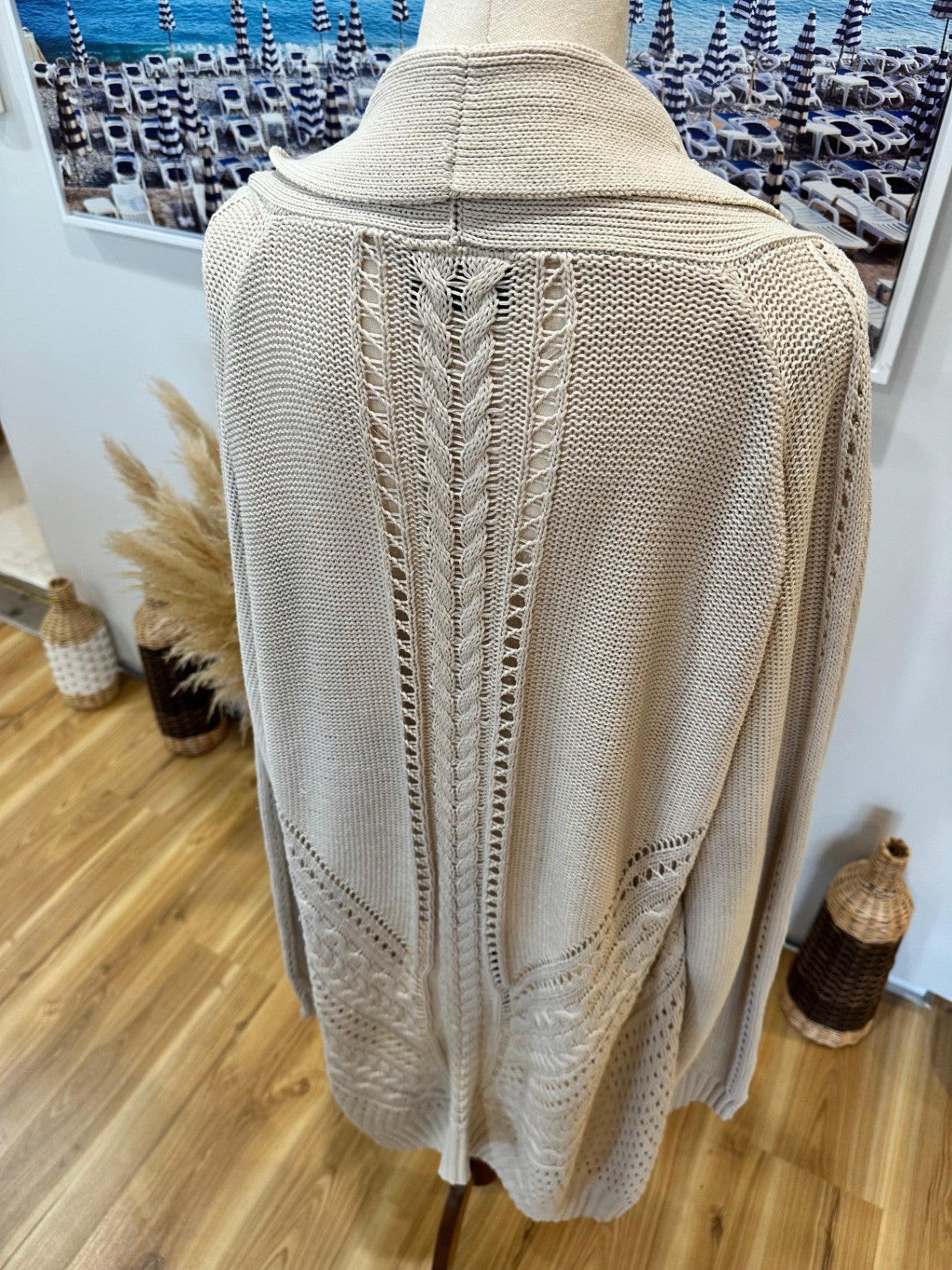 Wild Child Cardigan - Extra Large (3XL) - Beige