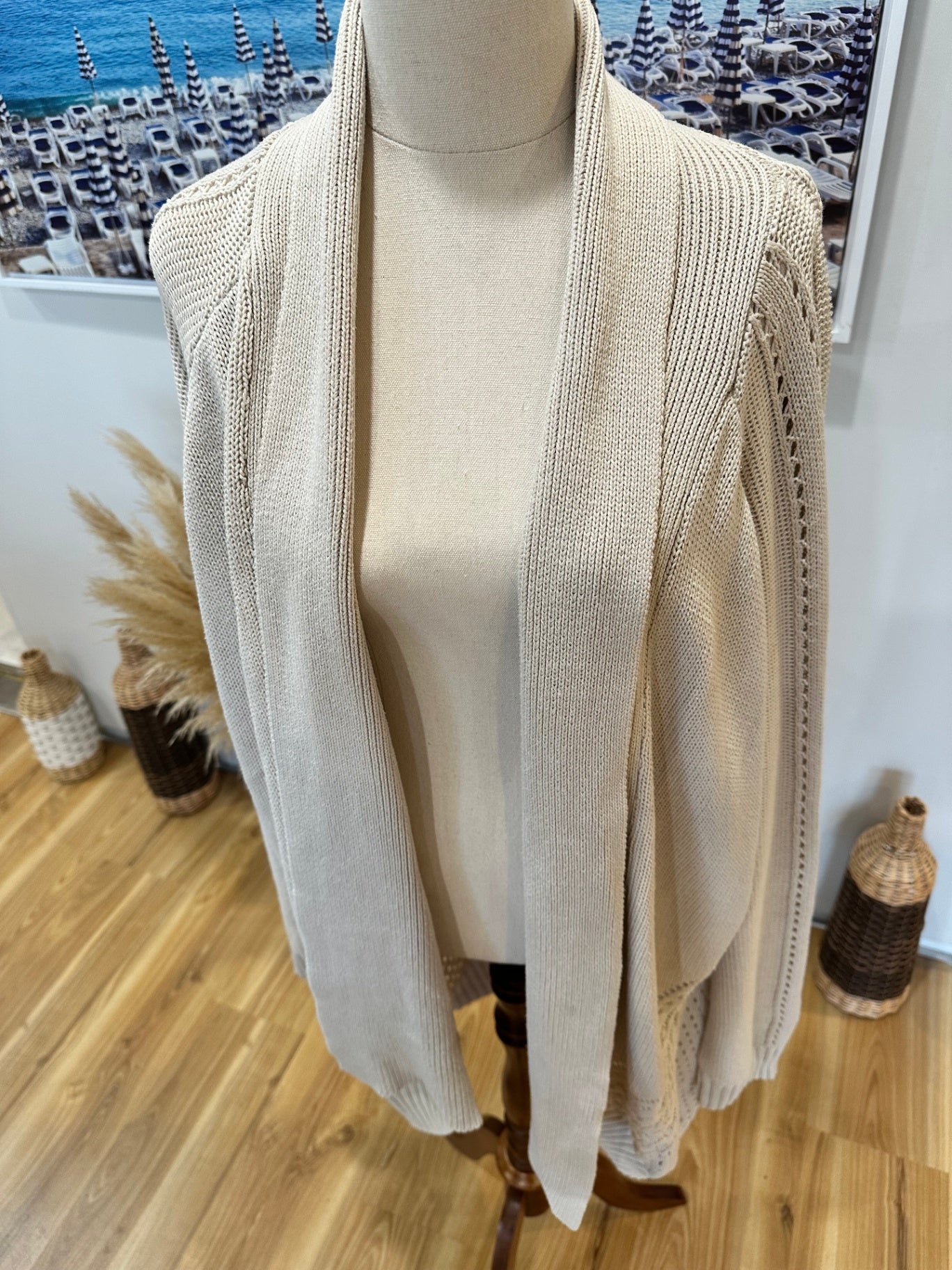 Wild Child Cardigan - Extra Large (3XL) - Beige
