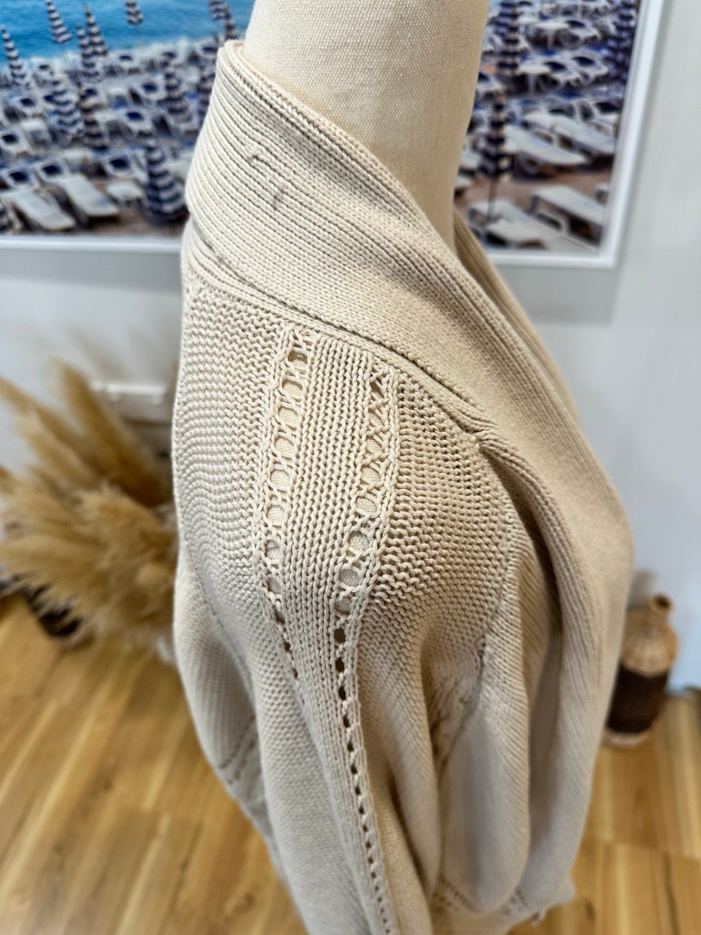 Wild Child Cardigan - Extra Large (3XL) - Beige