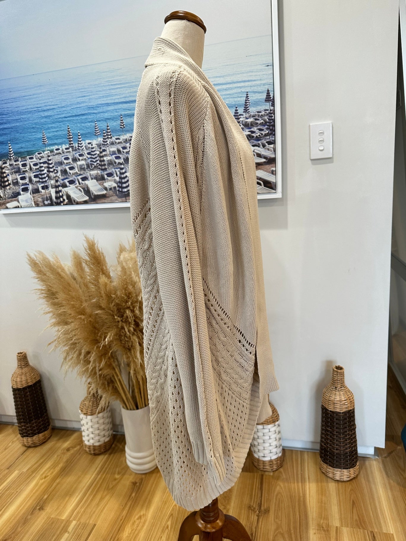 Wild Child Cardigan - Extra Large (3XL) - Beige