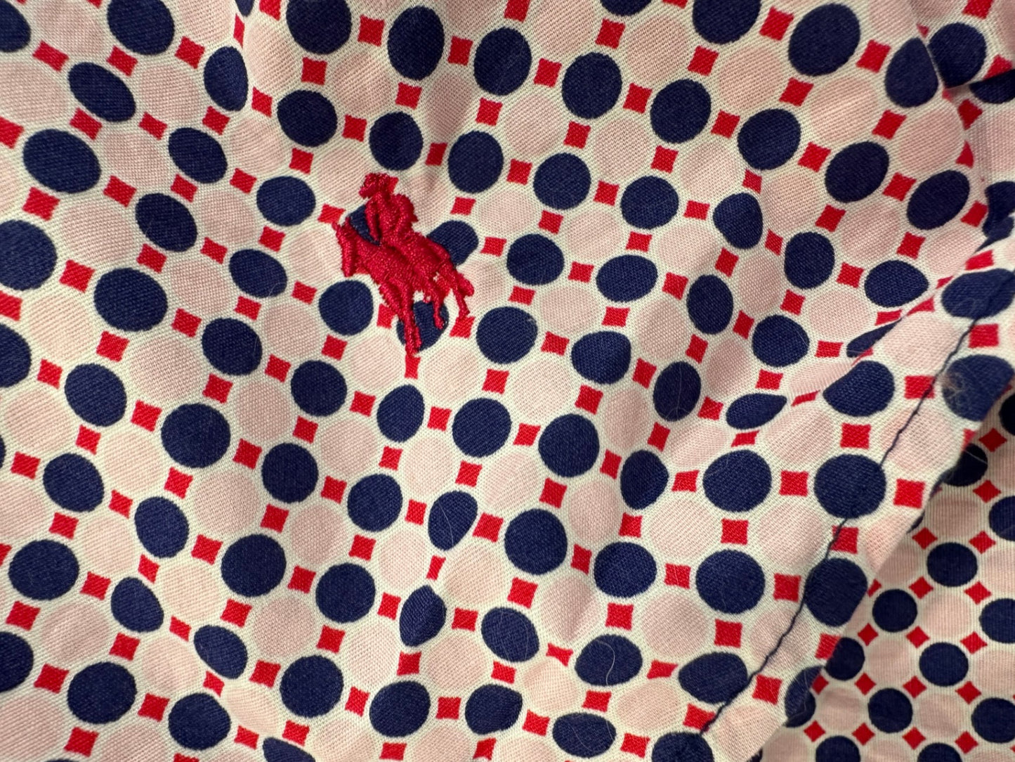 Thomas Cook - Cowgirl Shirt - Size 12 - Pink and navy blue