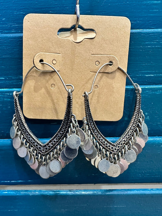 Bohemian Earrings - w Mini Disk feature
