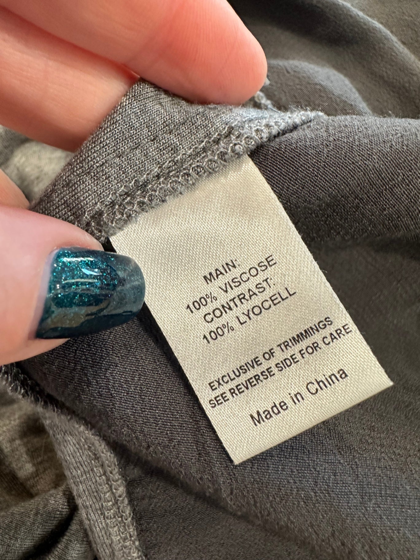 JAG - Waterfall Cardigan - Extra Large - Black and grey