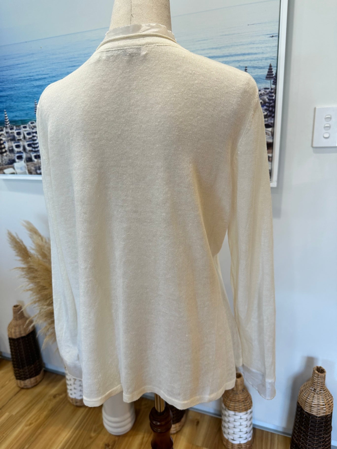 Sirocco - Cardigan - Size Large - Cream