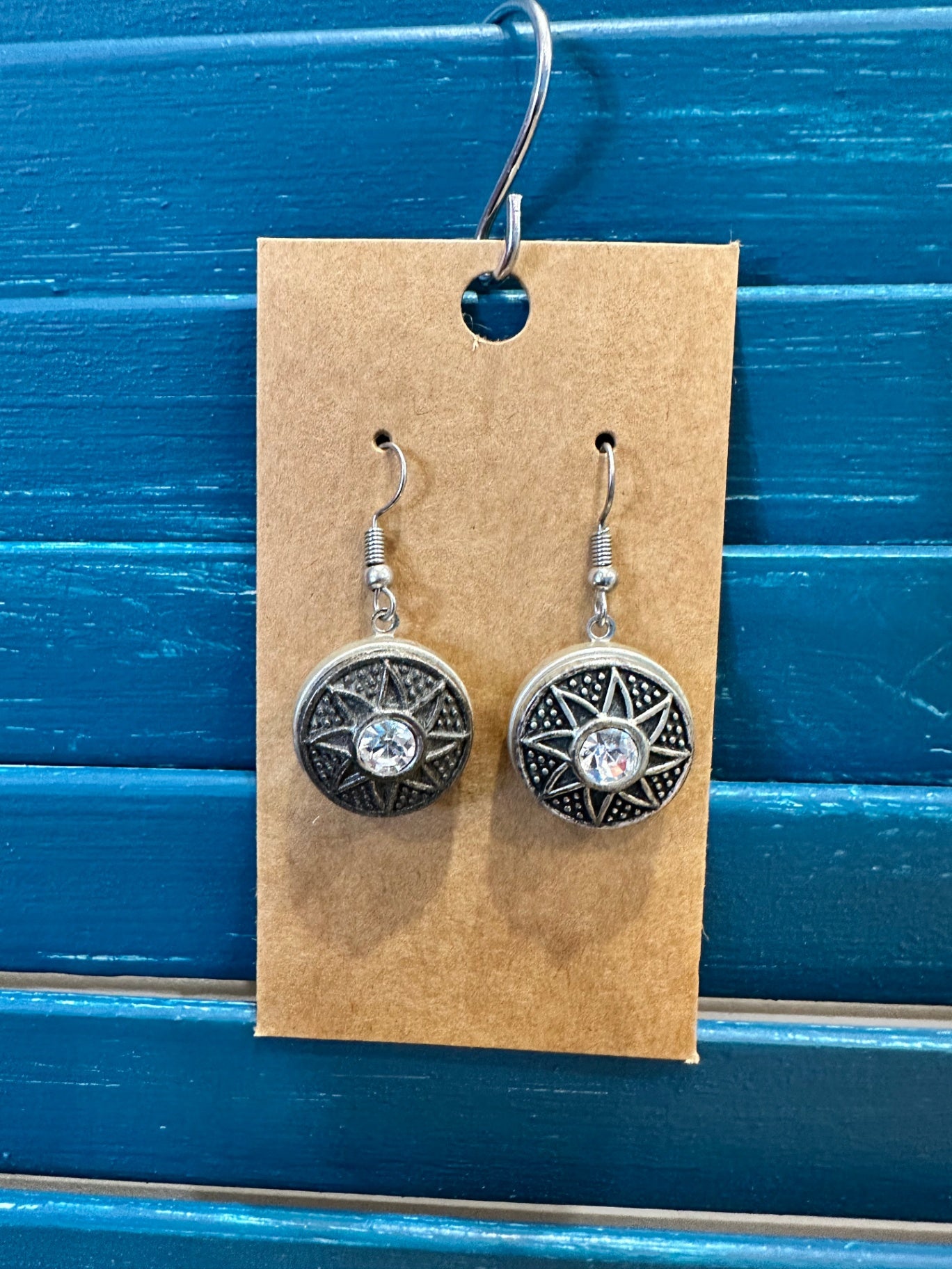 Earrings - Circular w Star
