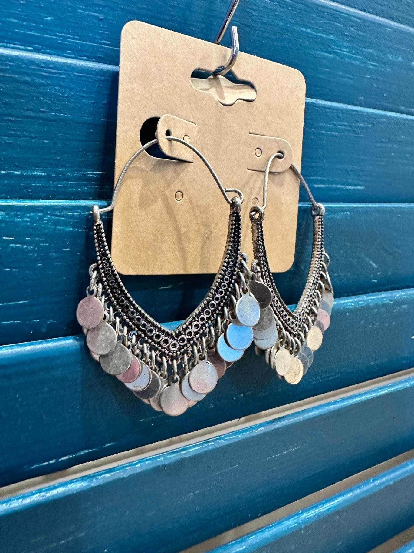 Bohemian Earrings - w Mini Disk feature