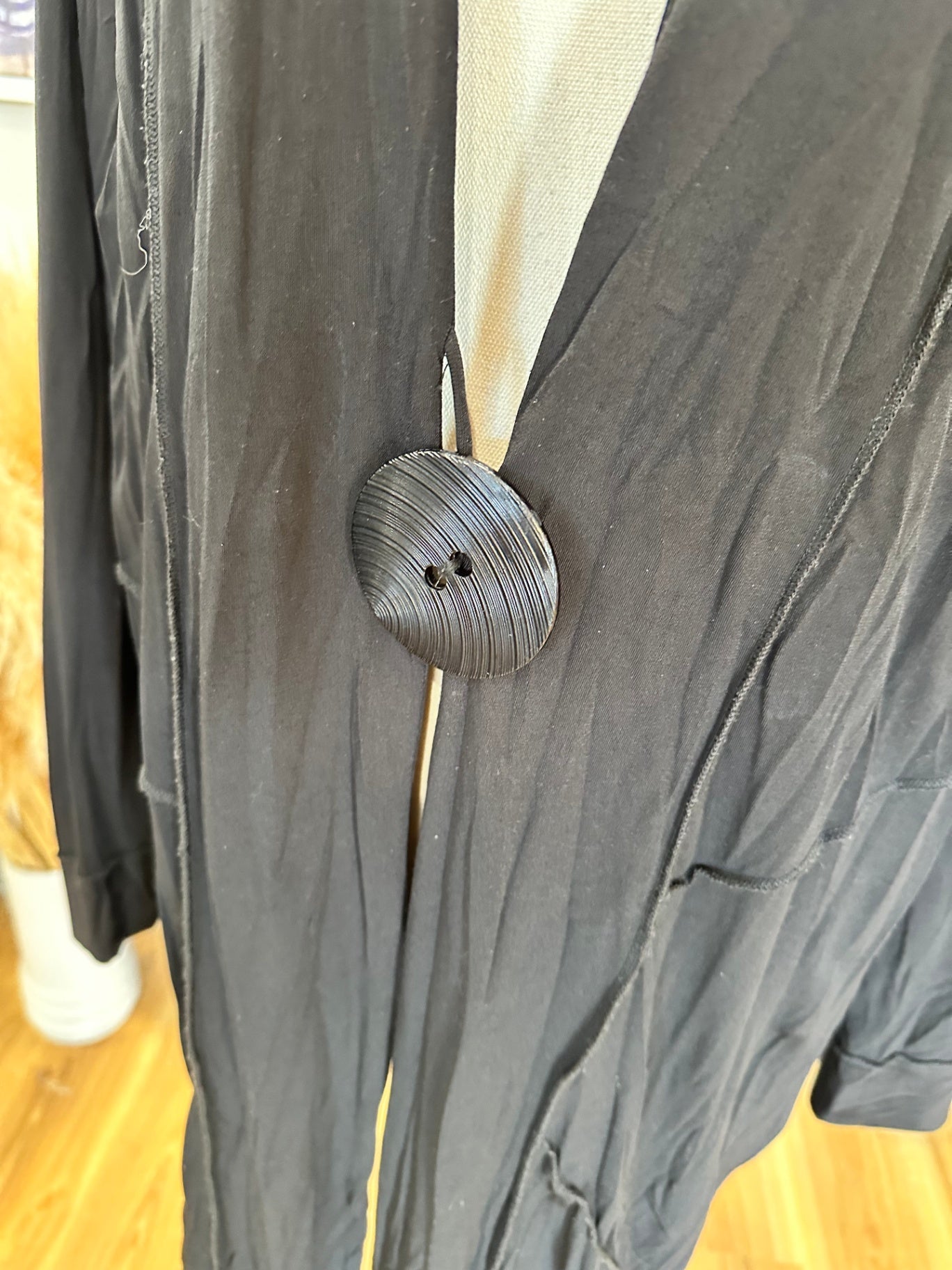Taking Shape Cardigan - Large / Extra Large - Black