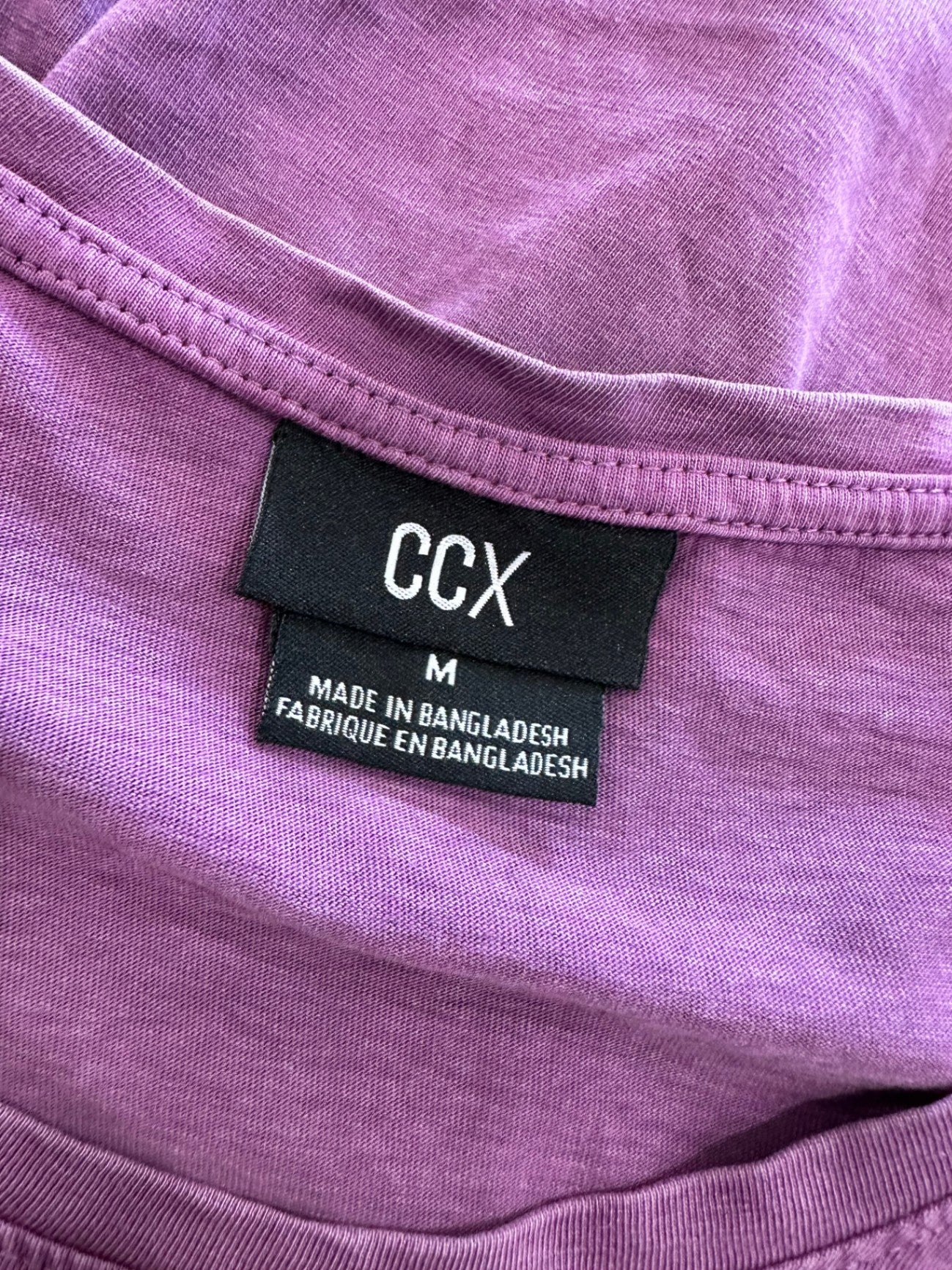 CCX T-Shirt - Medium / Large - West Coast - Purple