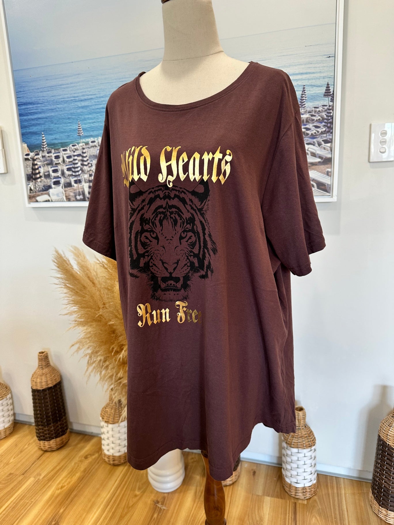 CCX T-Shirt - Medium - Wild Hearts - Brown