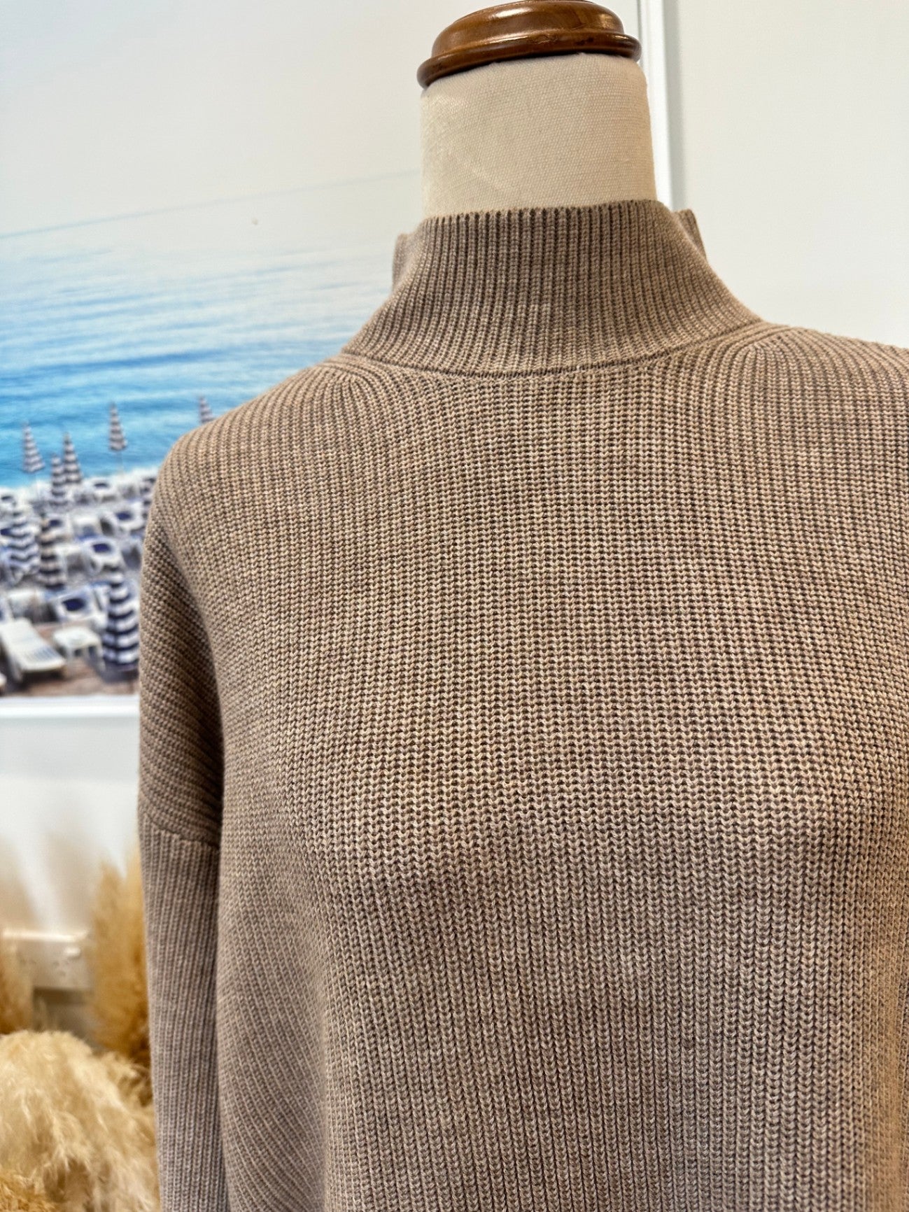 Glassons - Jumper - Large - Oatmeal