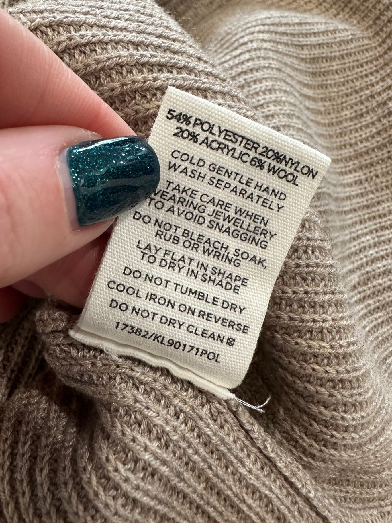 Glassons - Jumper - Large - Oatmeal