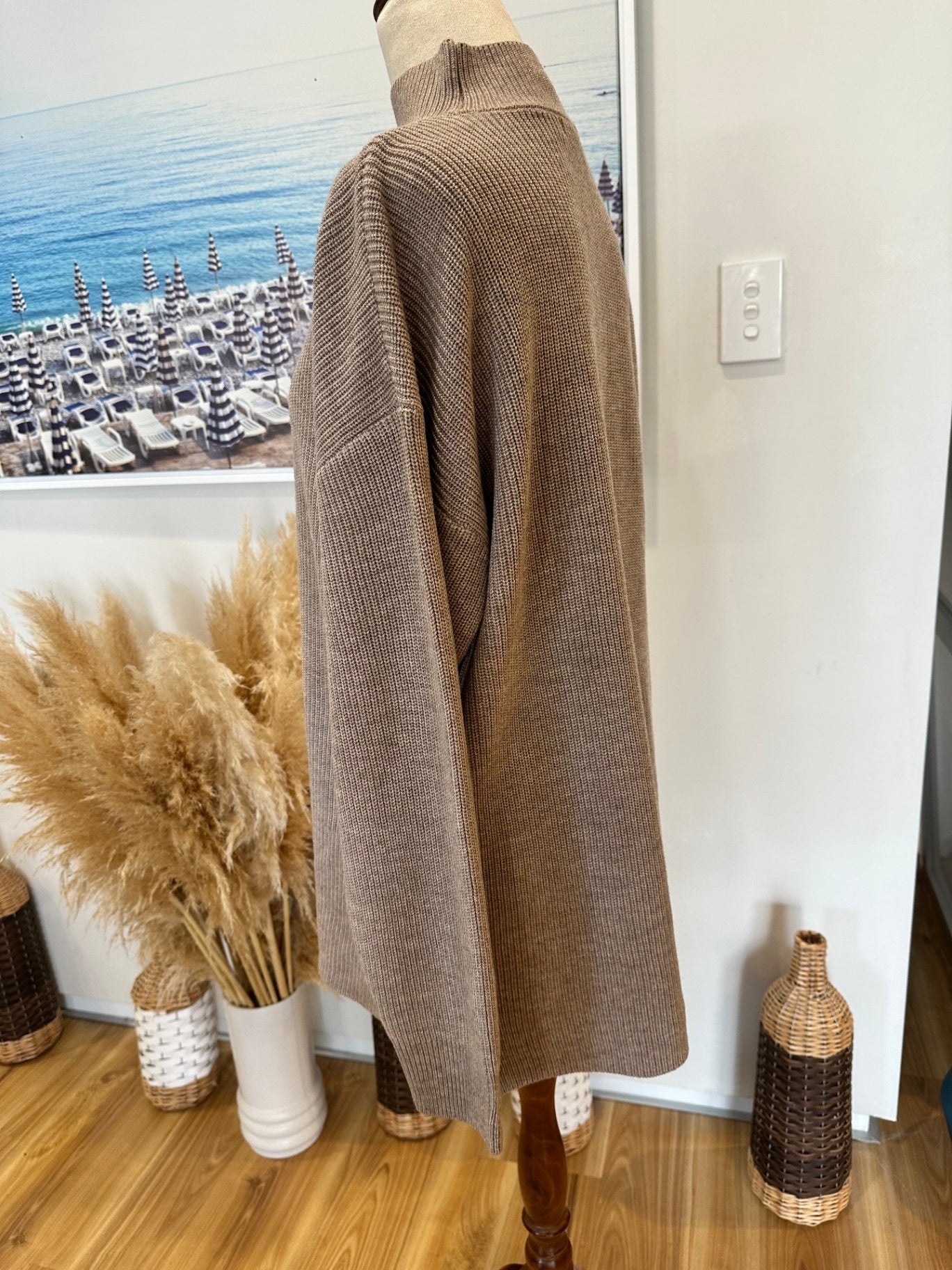 Glassons - Jumper - Large - Oatmeal