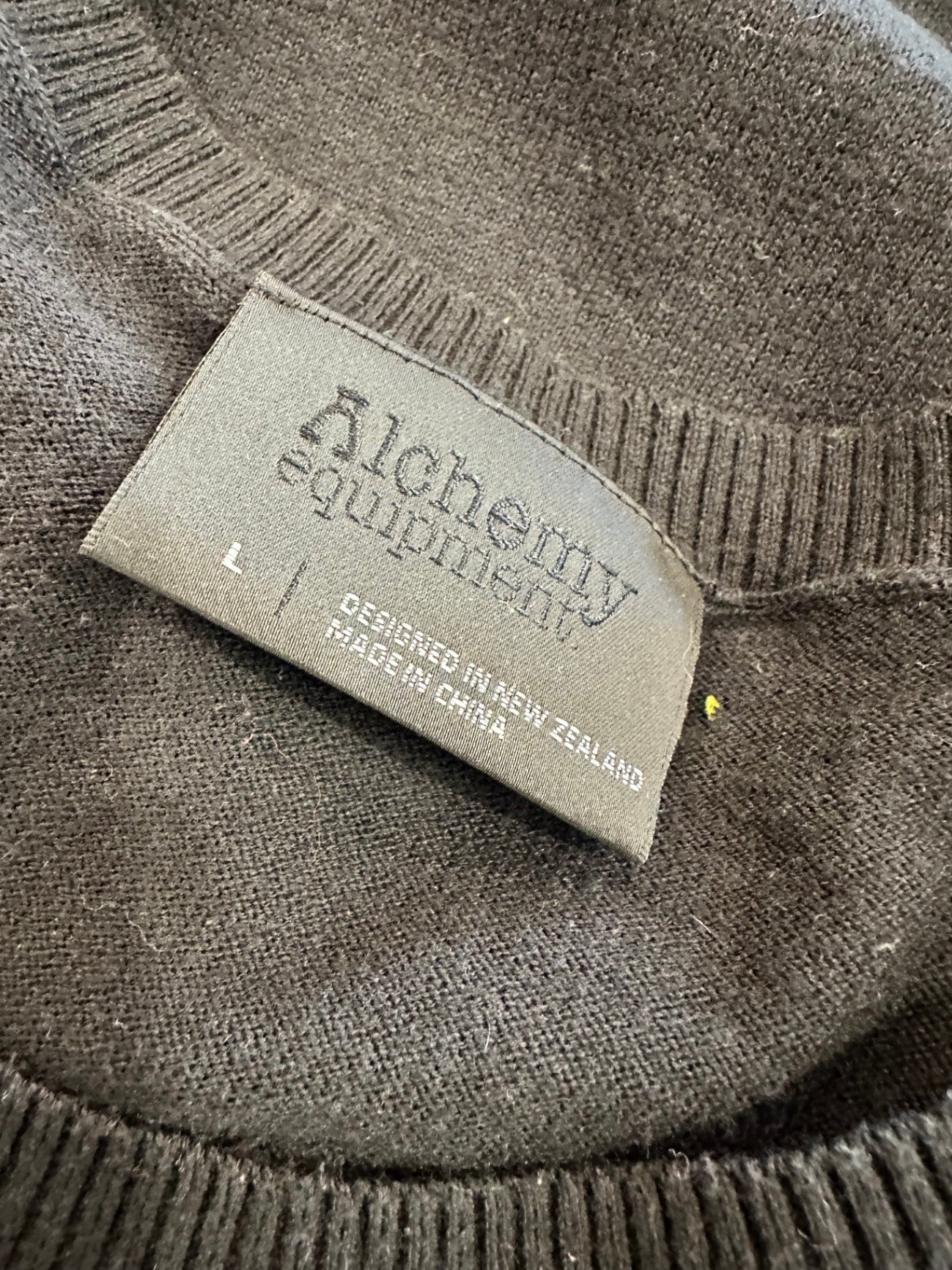 Alchemy - Dress - Size Large - Black - 60% Organic Cotton