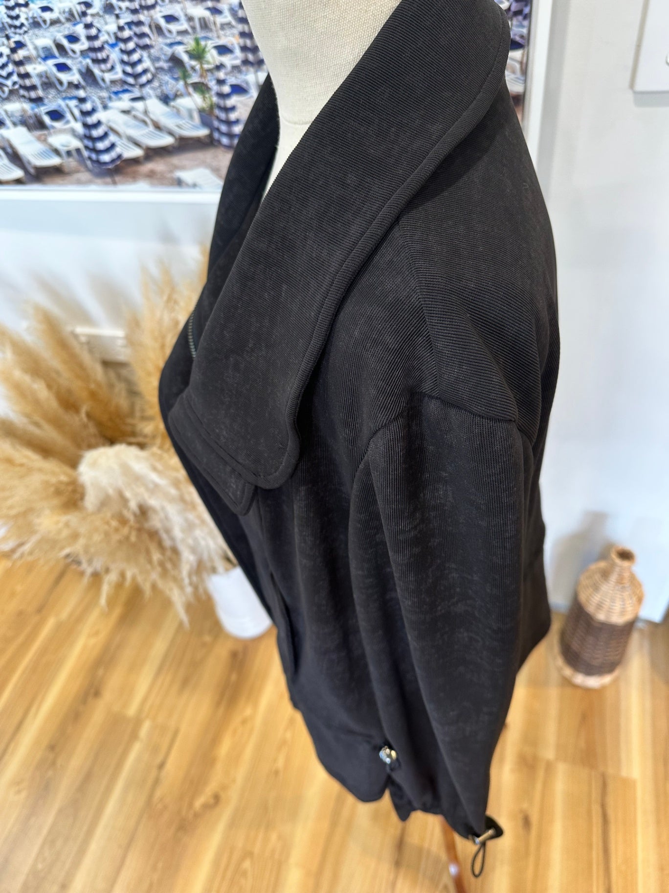 Gordon Smith - Zip Up Lightweight Jacket - Size 14 - Black