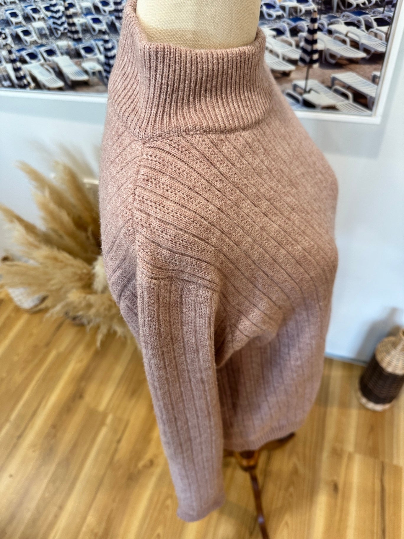 Jumper - Pink (fluffy inside) - Large