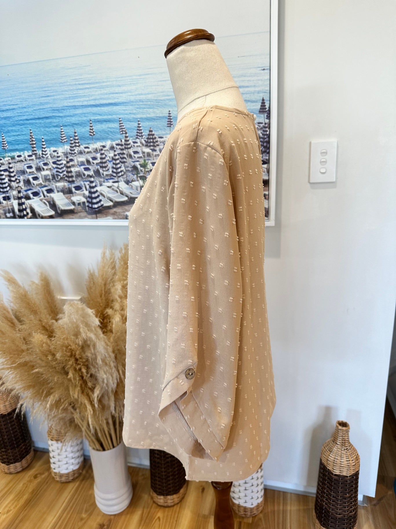 Beige Top - Large