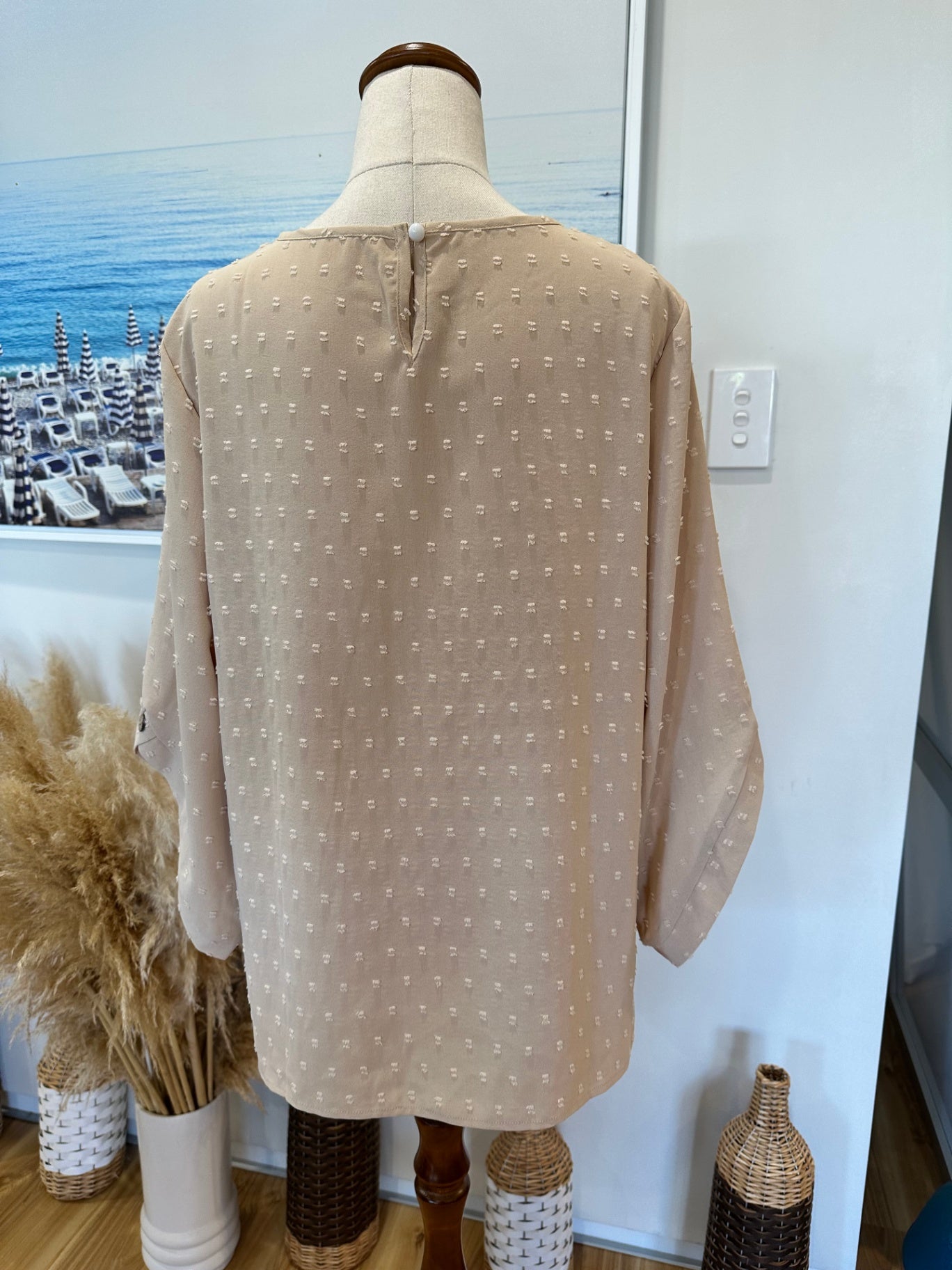 Beige Top - Large