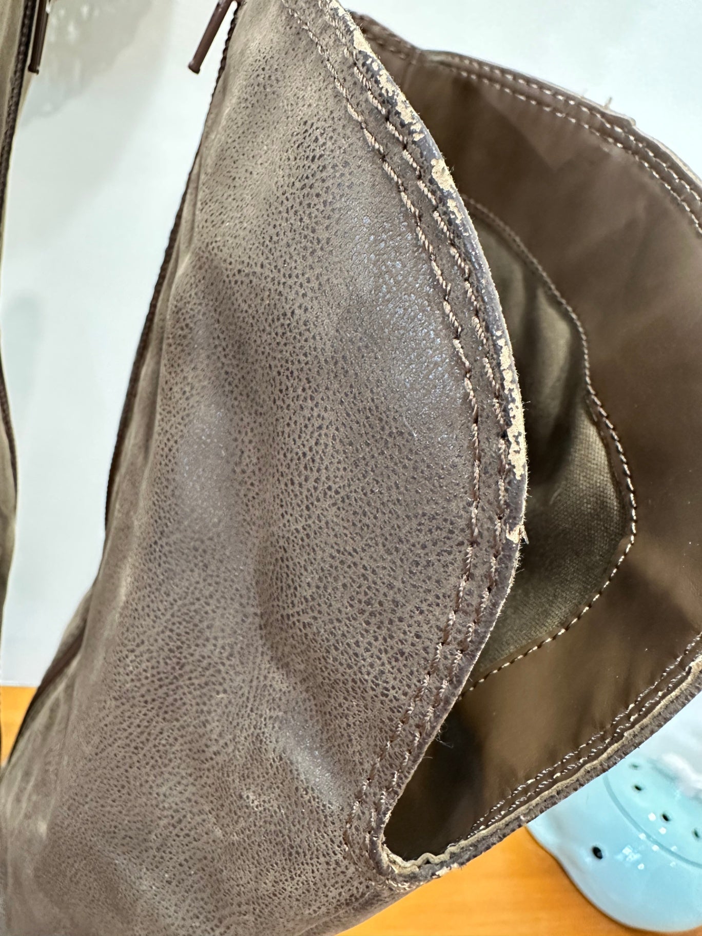 Fergalicious - Knee High Boots - Cowgirl - EU 41 (approx) - Believe Leather - Brown - RRP $137 USD