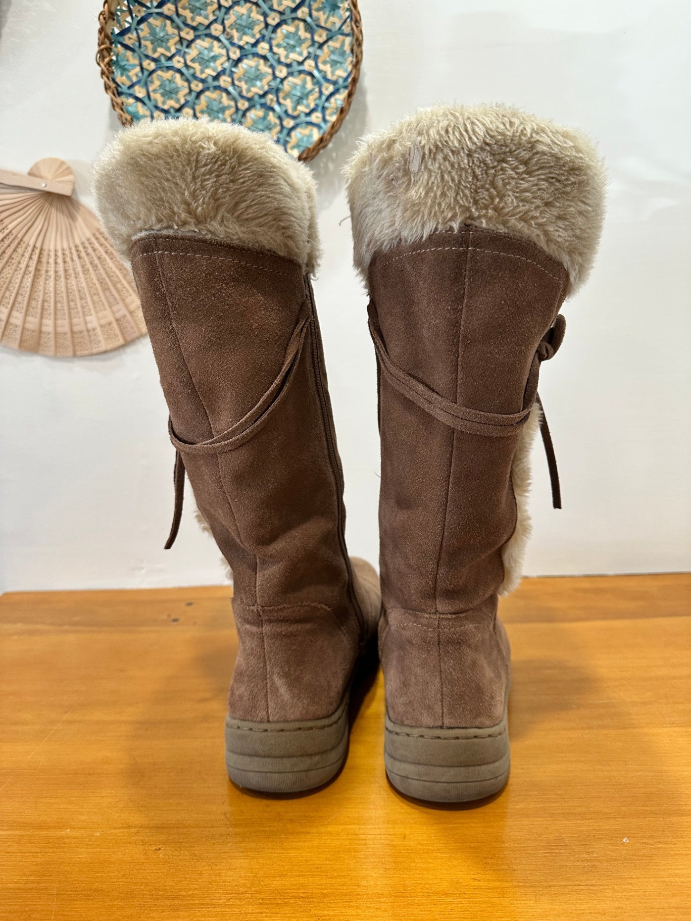 Baretrap - Snow Boots - Size EU 41 - Fur Lining - Brown - RRP $130USD