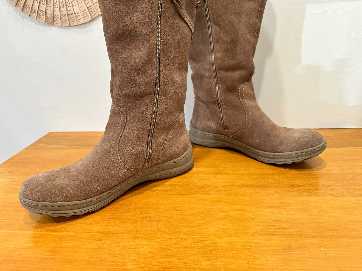 Baretrap - Snow Boots - Size EU 41 - Fur Lining - Brown - RRP $130USD