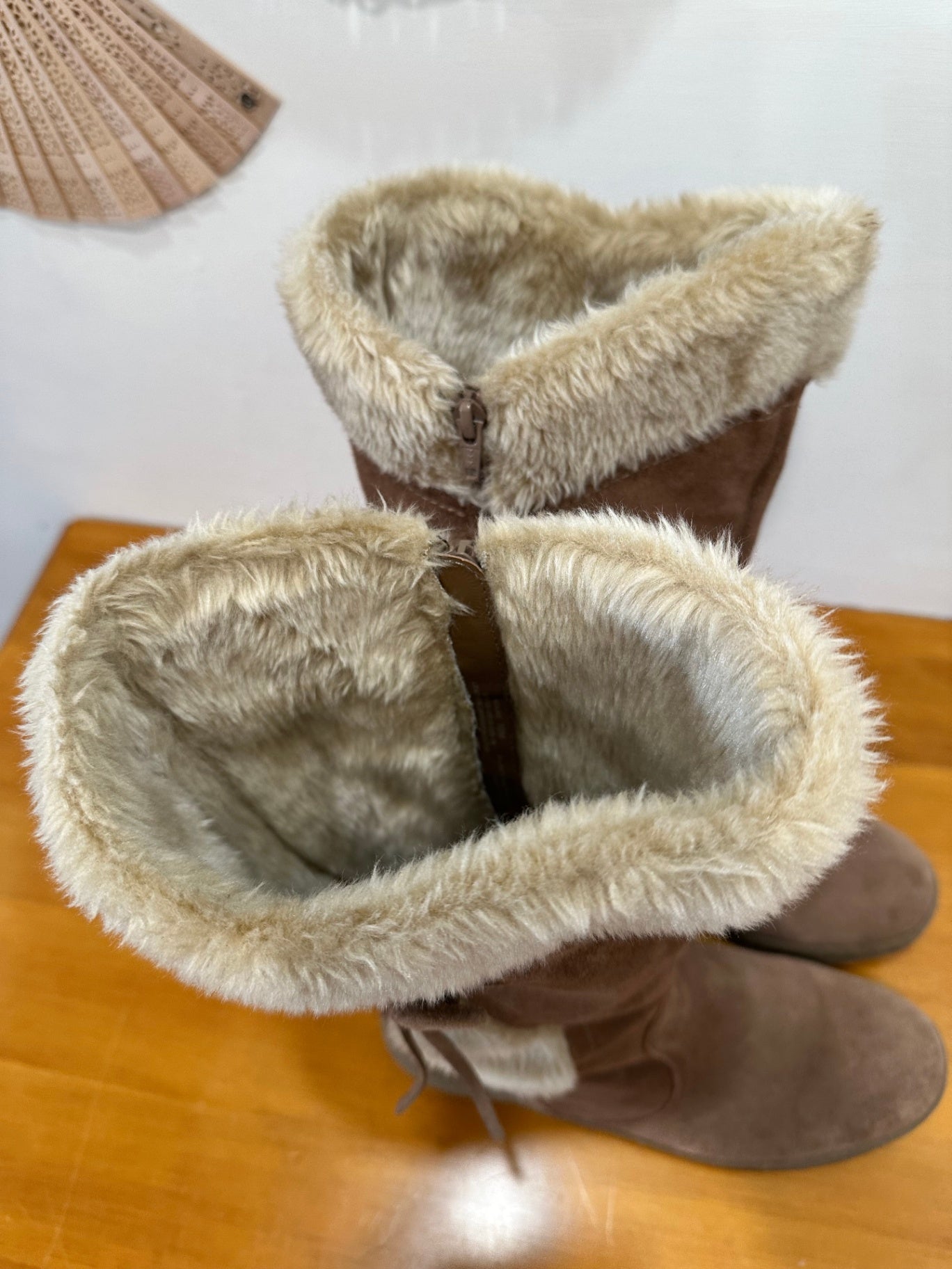 Baretrap - Snow Boots - Size EU 41 - Fur Lining - Brown - RRP $130USD