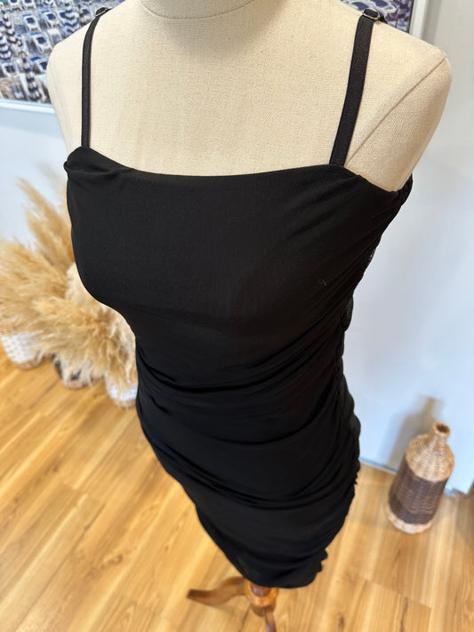 Zara - Body Con / Little Black Dress - Small / Medium