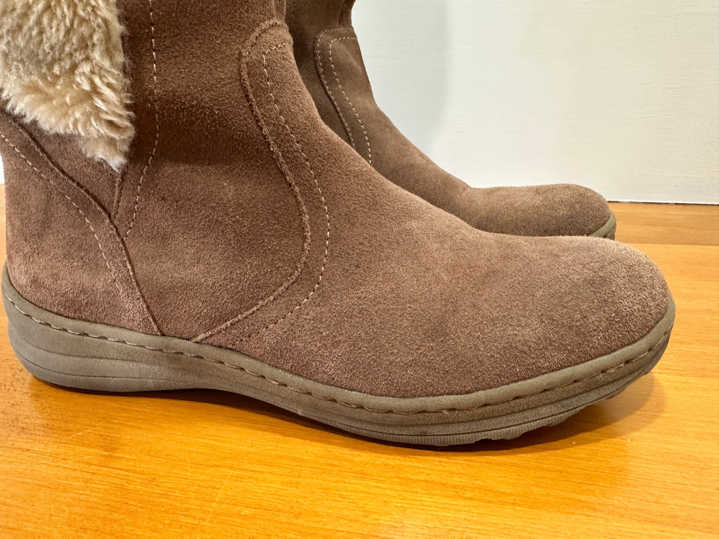 Baretrap - Snow Boots - Size EU 41 - Fur Lining - Brown - RRP $130USD