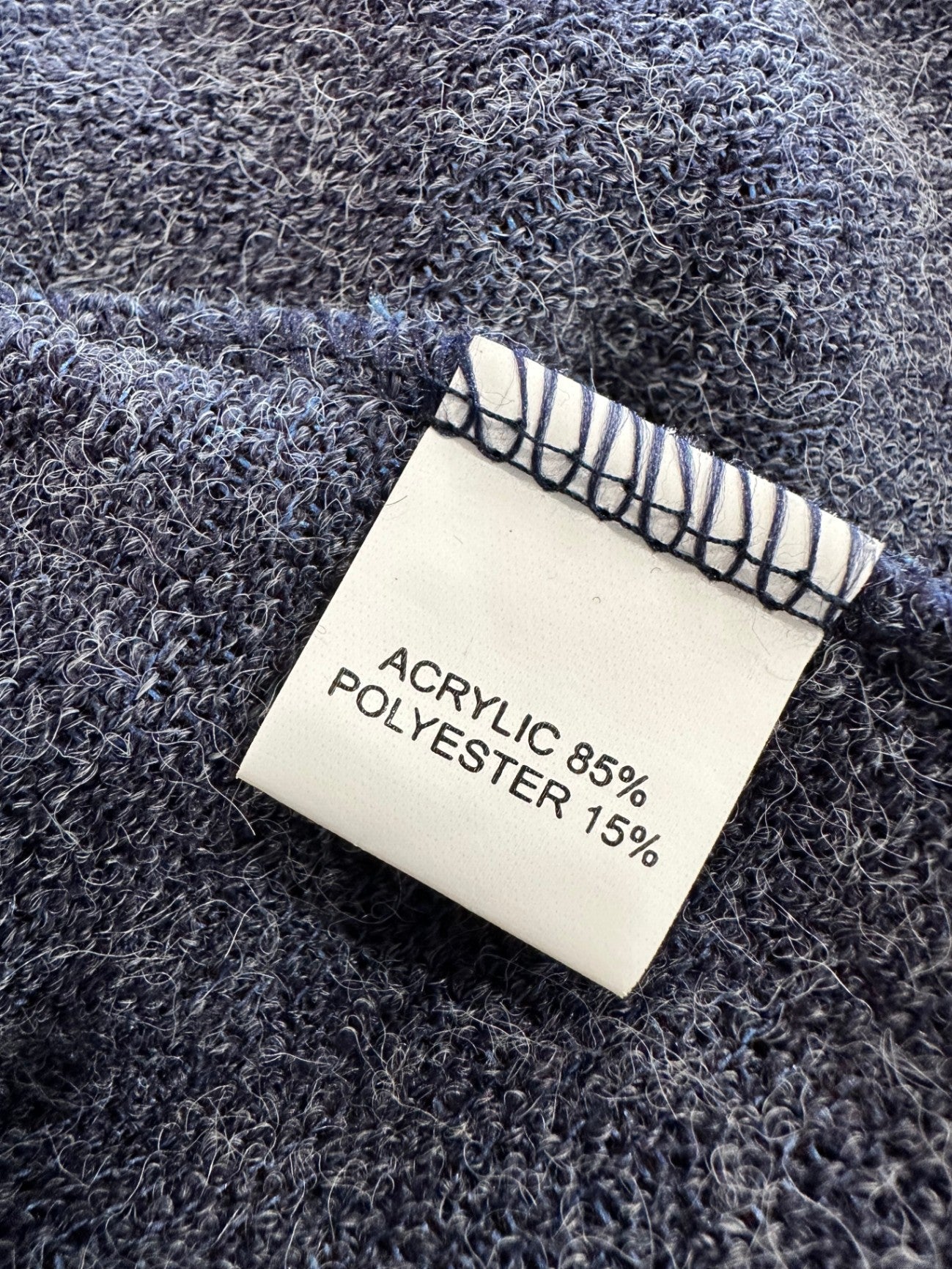 Ula South Island - Cardigan / Jumper - Size Large - Grey / Blue