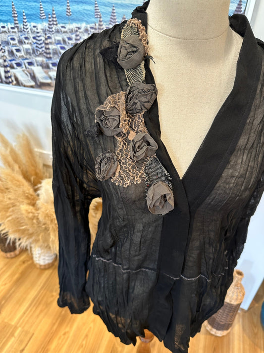 Verve Cardigan - Large - Black