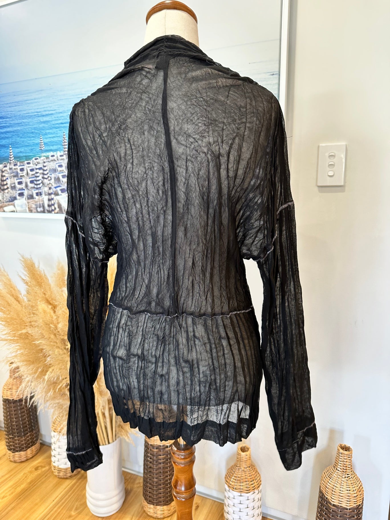 Verve Cardigan - Large - Black