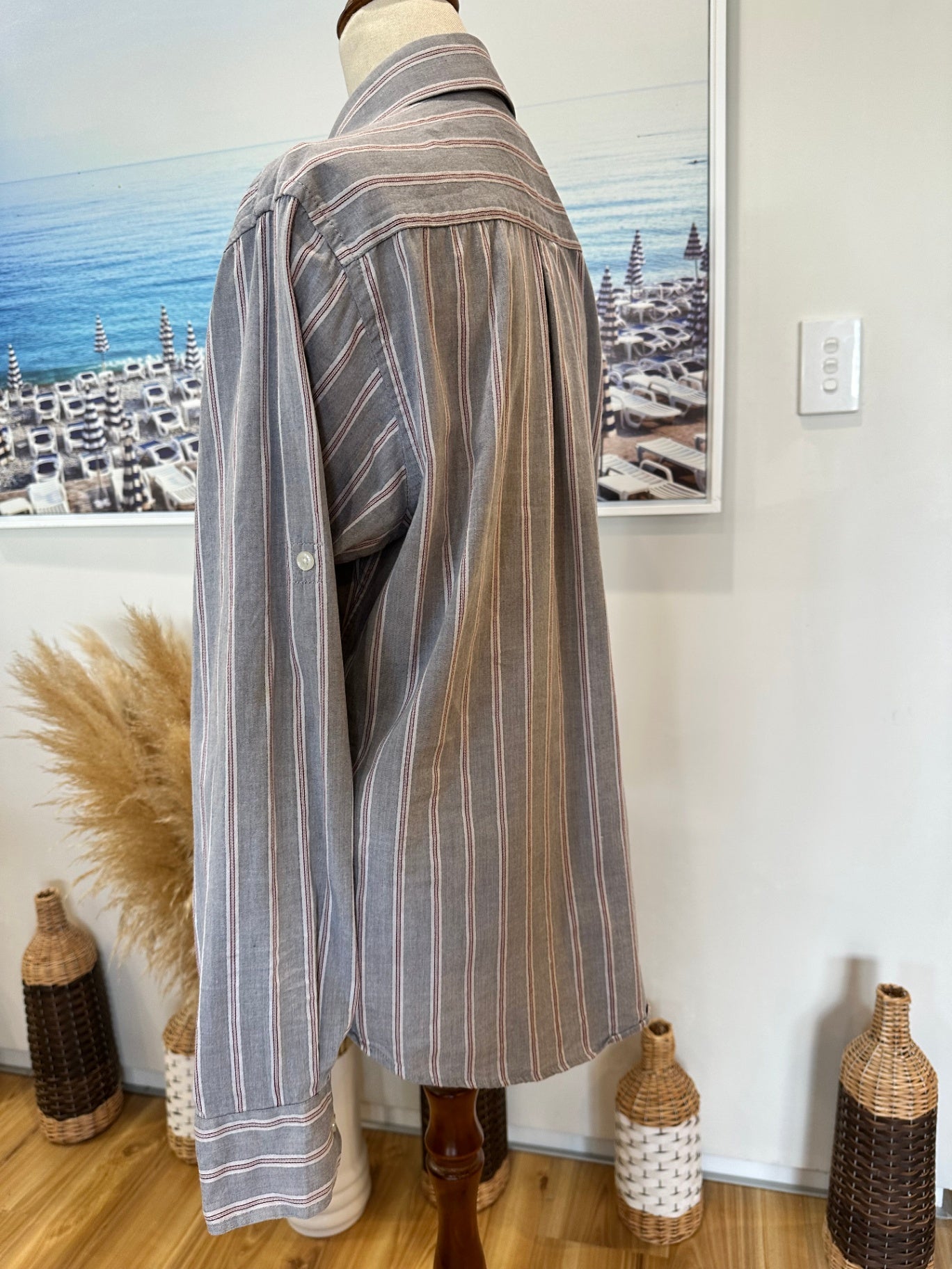 Aero 87 Shirt - Medium - Grey - 100% Cotton