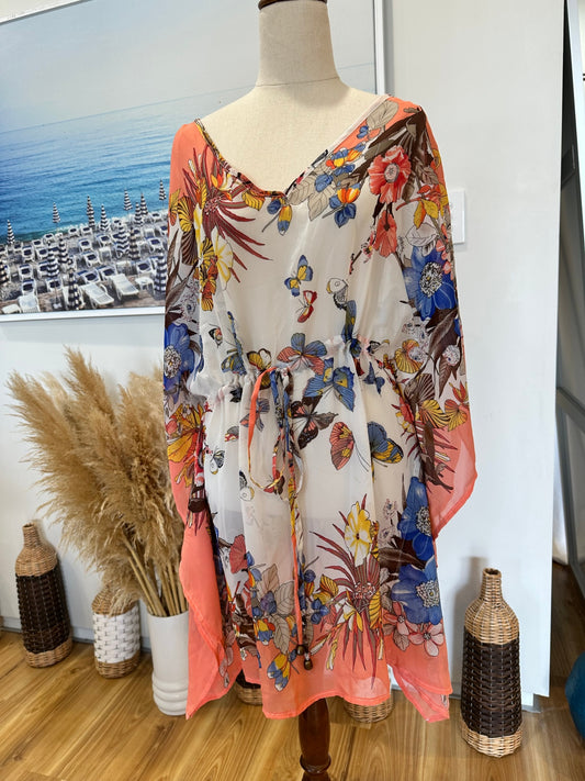 Rivers - Butterfly Kaftan - Medium - NEW