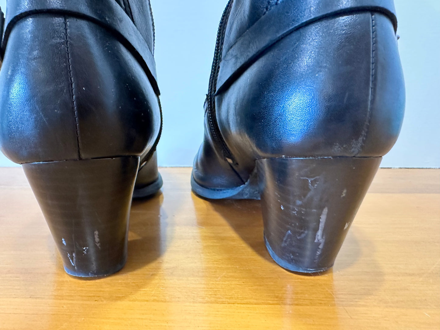 Gino Ventori - Leather Boots - Size EU 42 - Black