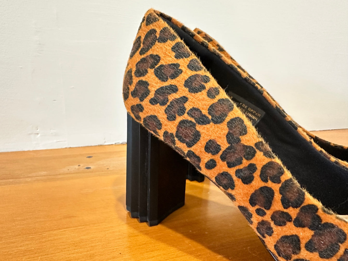Hey Monday- Block Heels - Size EU 40 - Leopard print