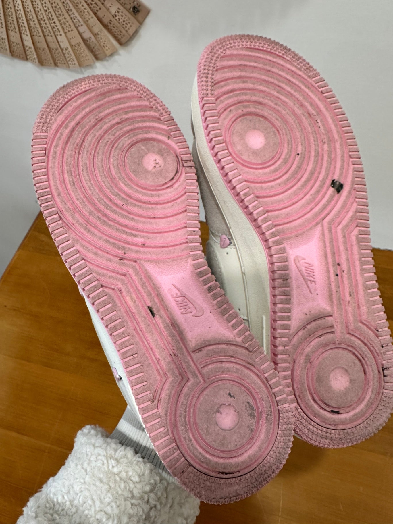 Nike Sneakers - Size EU 38 - Pink and White