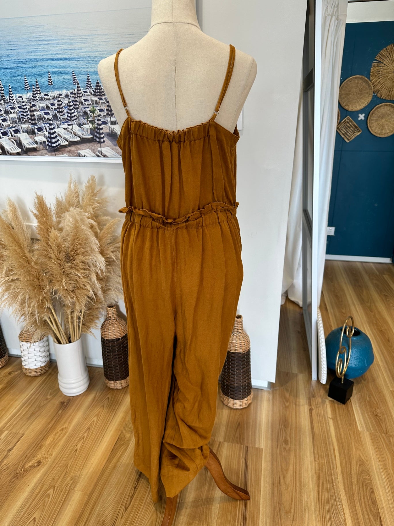 Mineral - Jumpsuit - Size 14 - Mustard