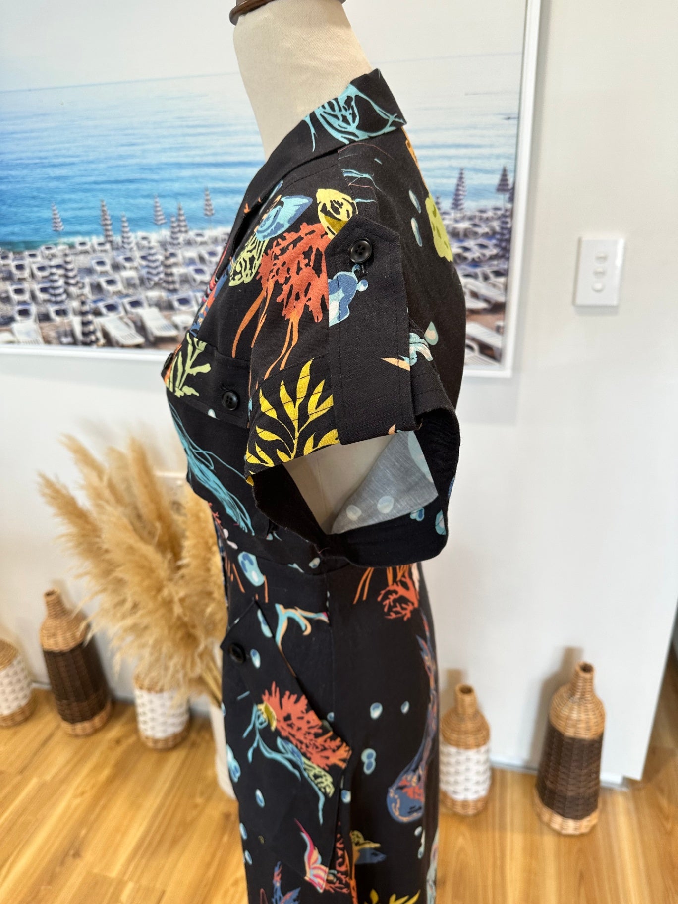 Leo Lin - Audrey Pocket Dress - Extra Small (AU 6) - RRP $599AUD