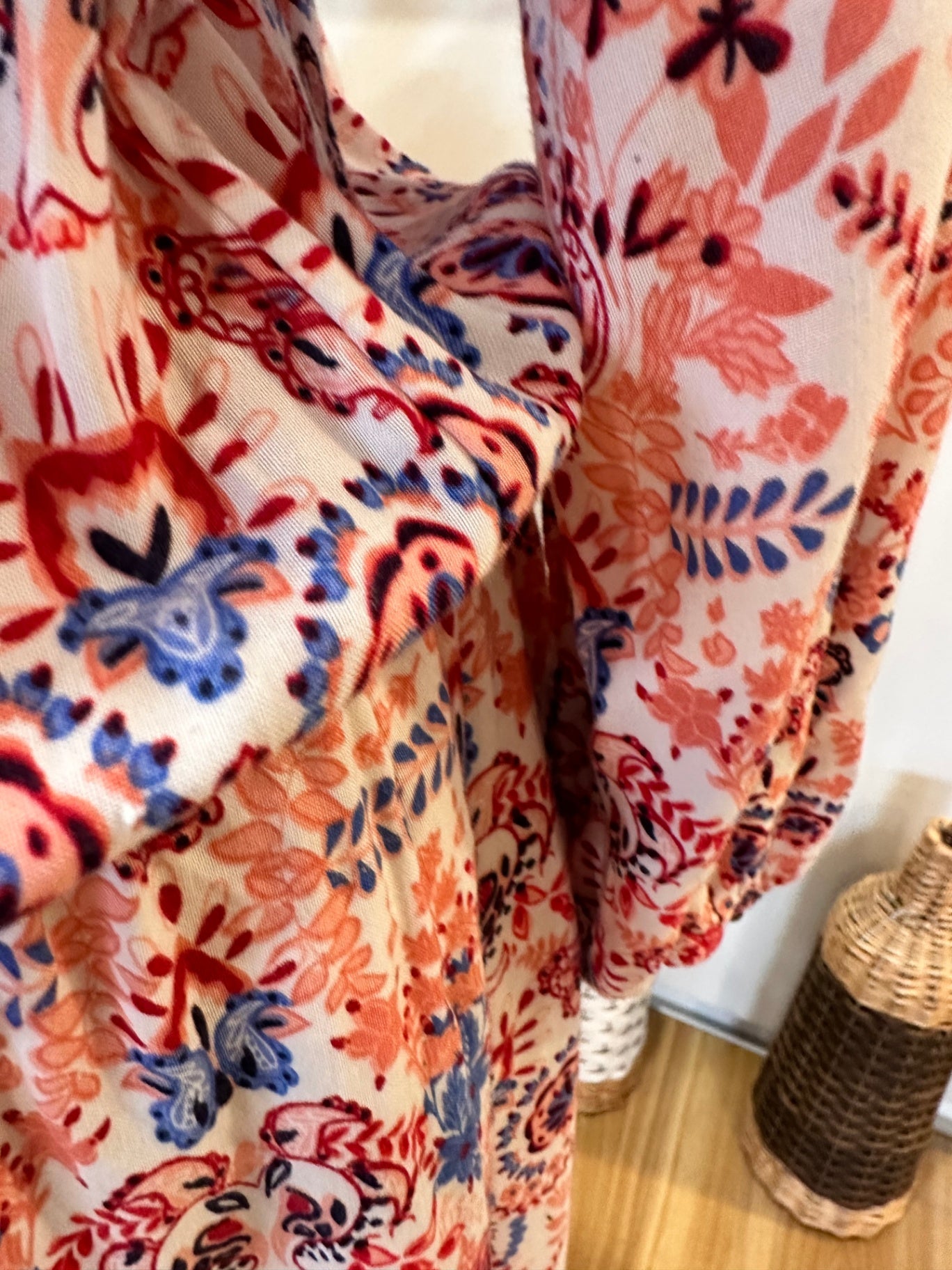 Urban Precinct - Bohemian Dress - Size 12 - Blue / Pink