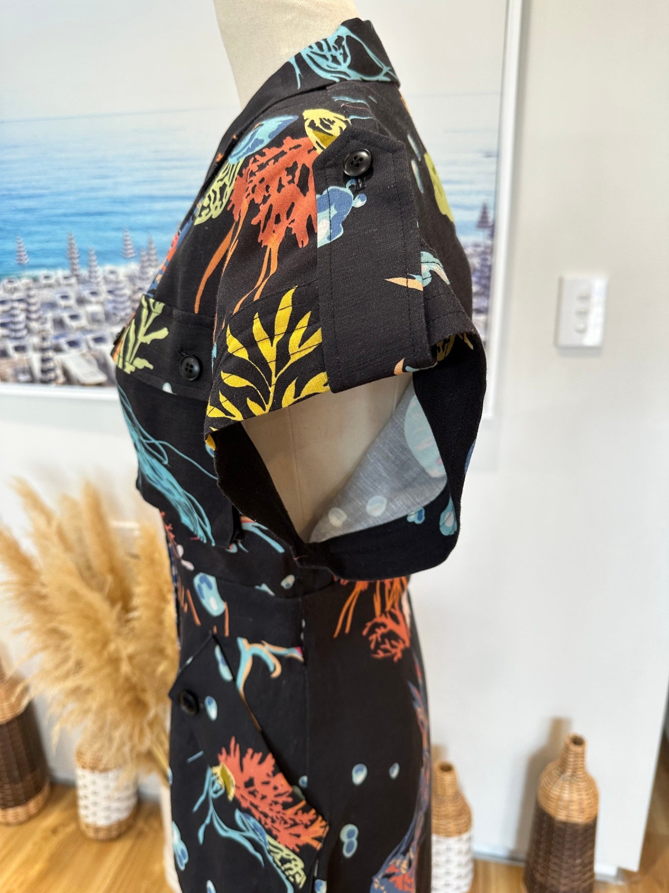 Leo Lin - Audrey Pocket Dress - Extra Small (AU 6) - RRP $599AUD