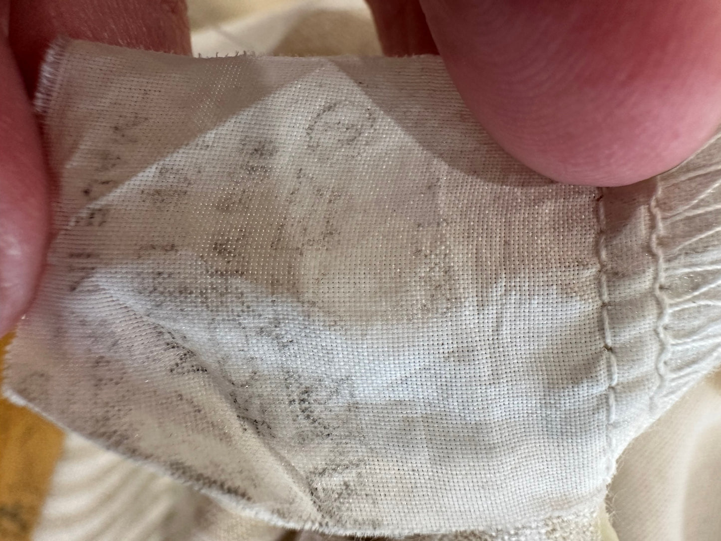 Cecil Gee - Shirt - Extra Large - Beige and white striped