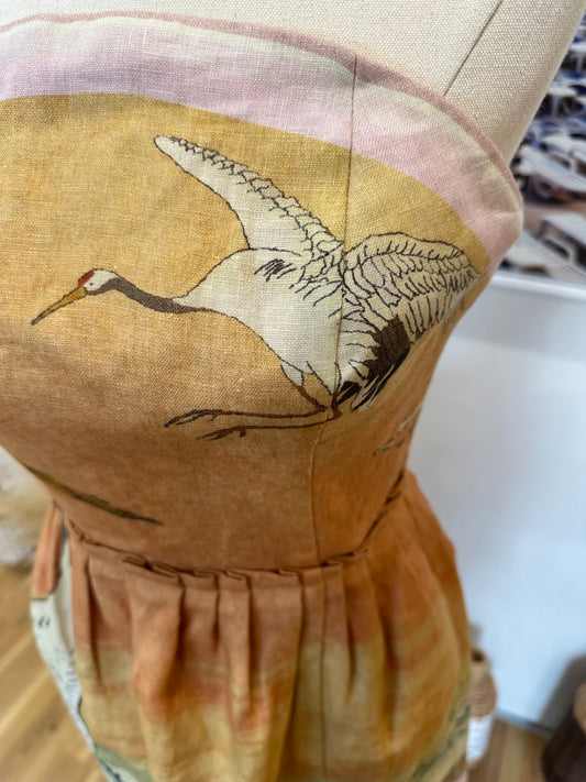 Antipodean Strapless Dress - Extra Small (AU 6) WABI SABI print - RRP $573 AUD