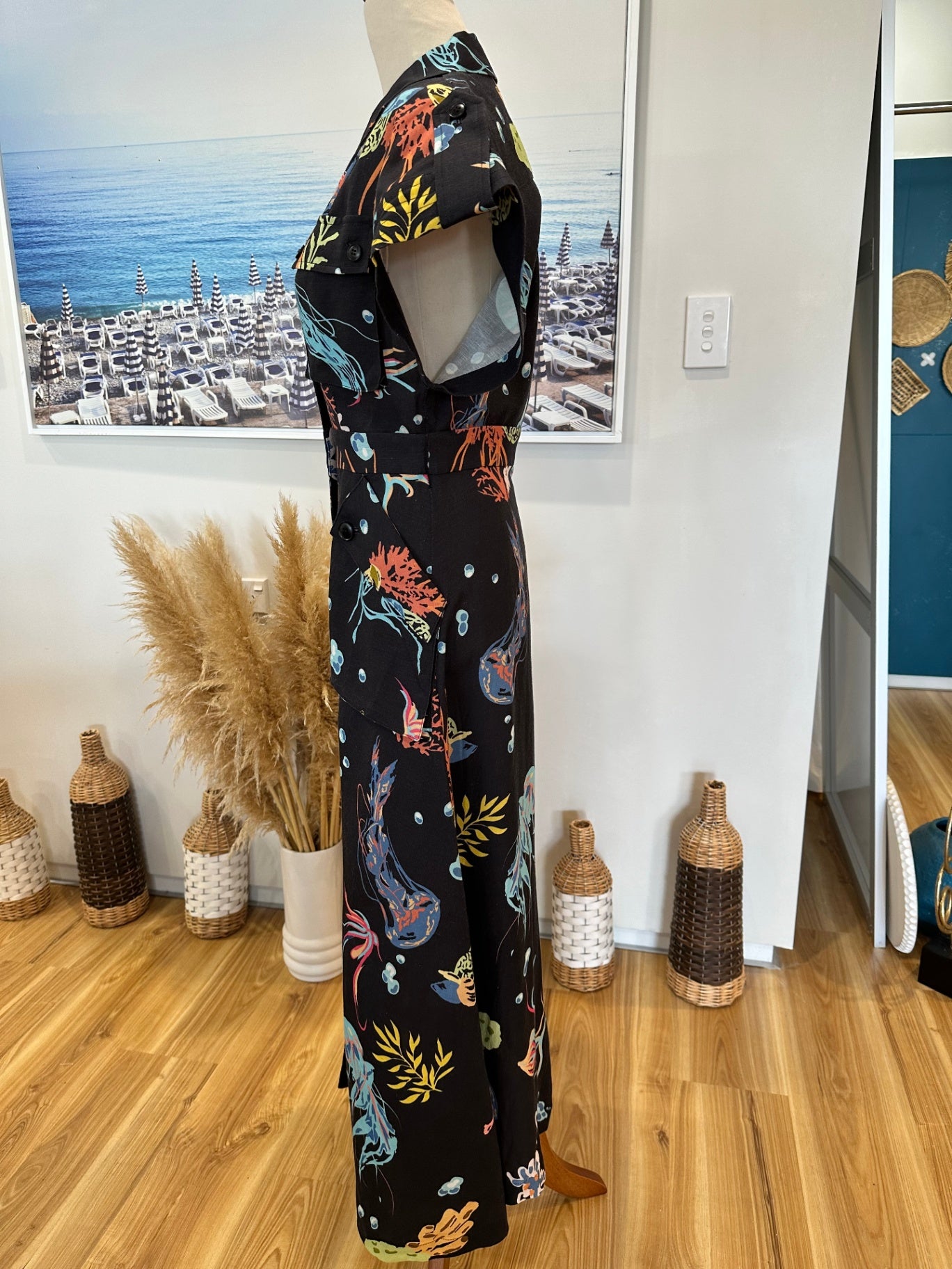 Leo Lin - Audrey Pocket Dress - Extra Small (AU 6) - RRP $599AUD